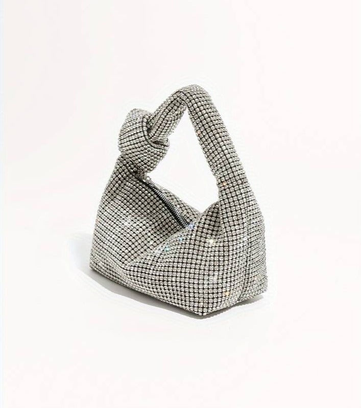 Fabiana Sparkle Baguette Bag