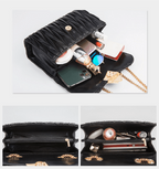 Compact Leather Bag - Vienza