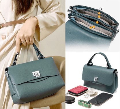 Compact Leather Bag - Melbourn