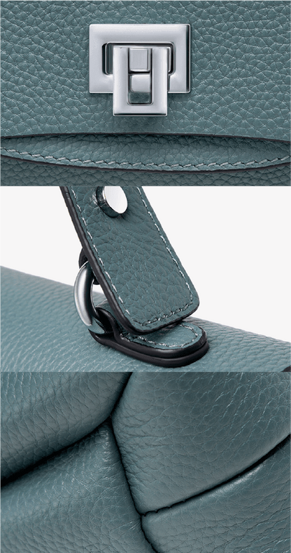 Compact Leather Bag - Melbourn