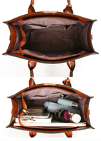 Leather Set Bag + 2 Wallets - Zayna