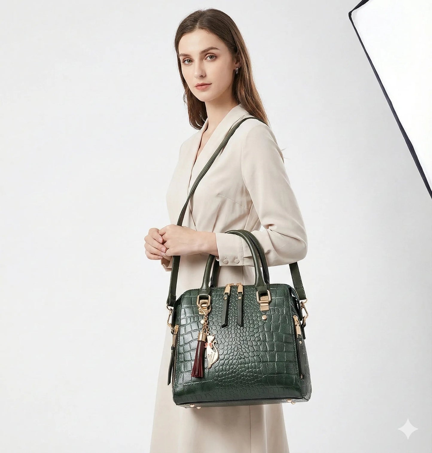 Leather Bag - Mia