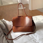 Leather Bag - Clove