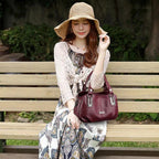 Leather Bag - Bianca