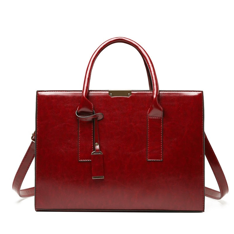 Leather Set Bag + 2 Wallets - Zayna