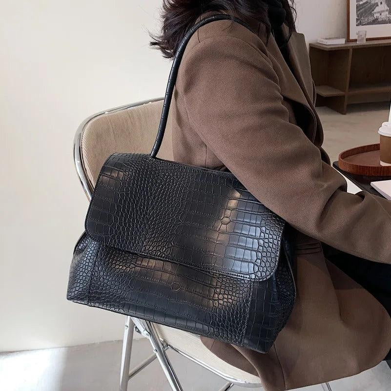 Leather Bag - Clove