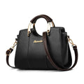 Luxurious Women's Leather Crossbody Bag - Atena