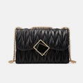 Compact Leather Bag - Vienza