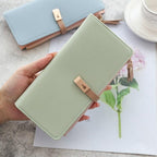 Women's Slim Leather Wallet - Louize