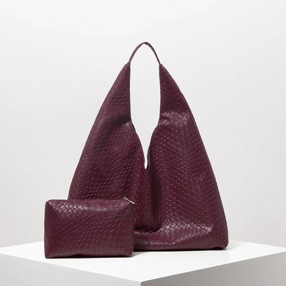 Bag and Wallet in Leather - Noelle