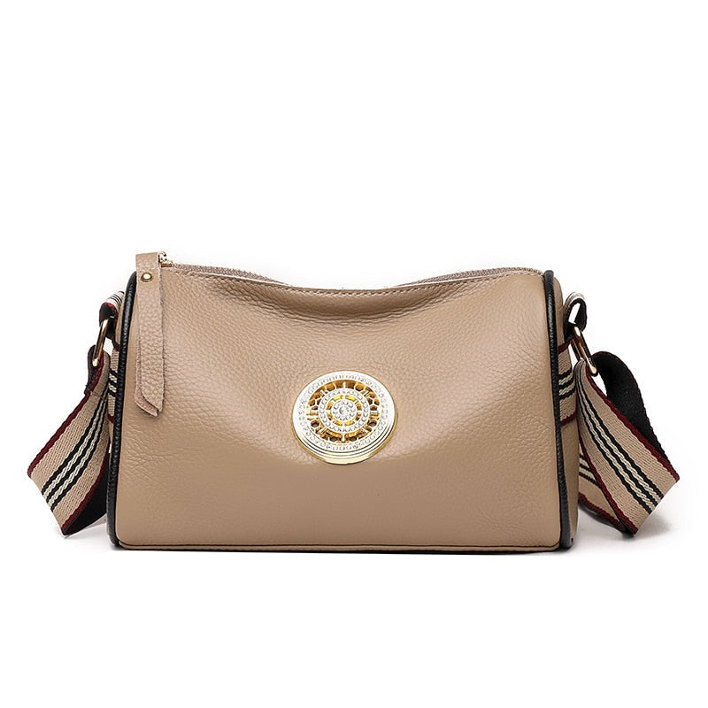 Orlane Small Leather Shoulder Bag