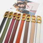 Women's Genuine Leather Belt - Amalfi