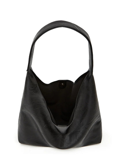 Leather Messenger Bag + Leather Wallet - Manz