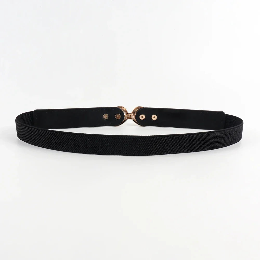 Women's Genuine Leather Belt with Elastic - Amour