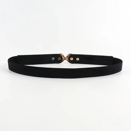 Women's Genuine Leather Belt with Elastic - Amour