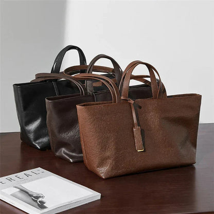 Leather Tote Bag Joana