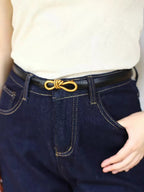 Women's Genuine Leather Belt - Eterna