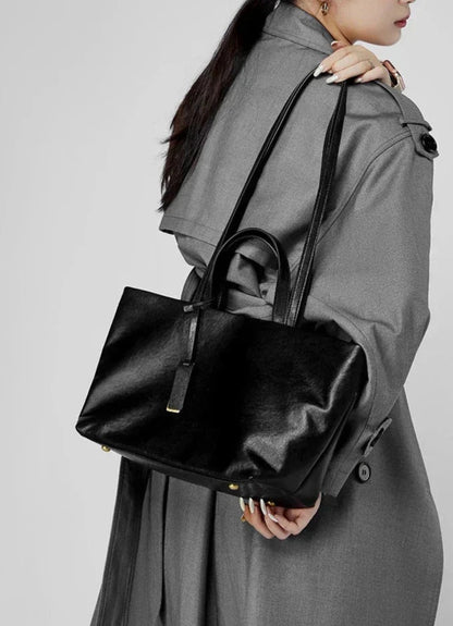 Leather Tote Bag Joana