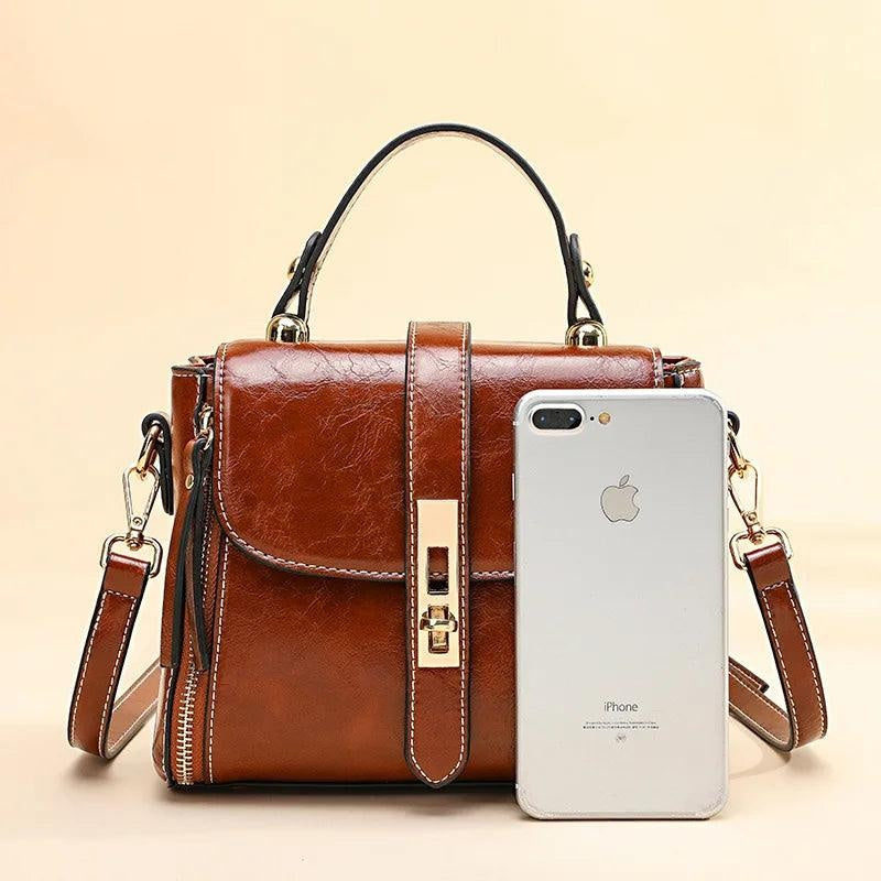 Leather Bag - Nina