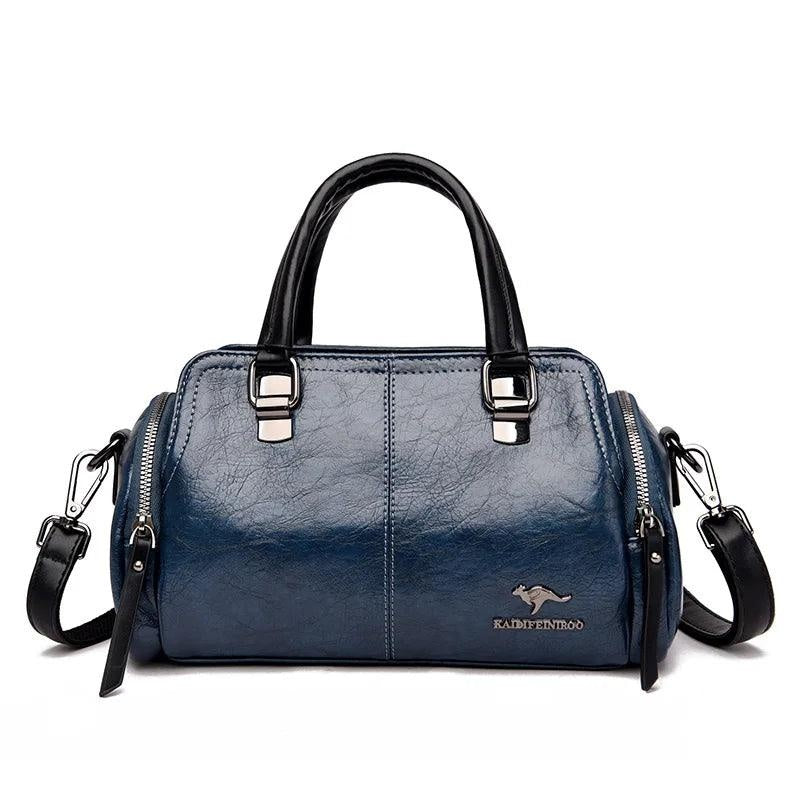 Leather Bag - Jade