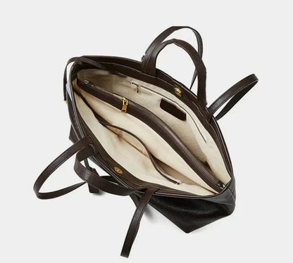 Leather Tote Bag Joana