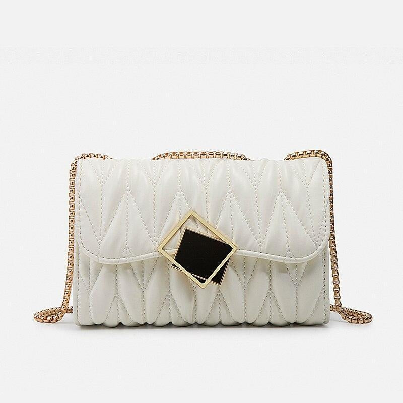 Compact Leather Bag - Vienza