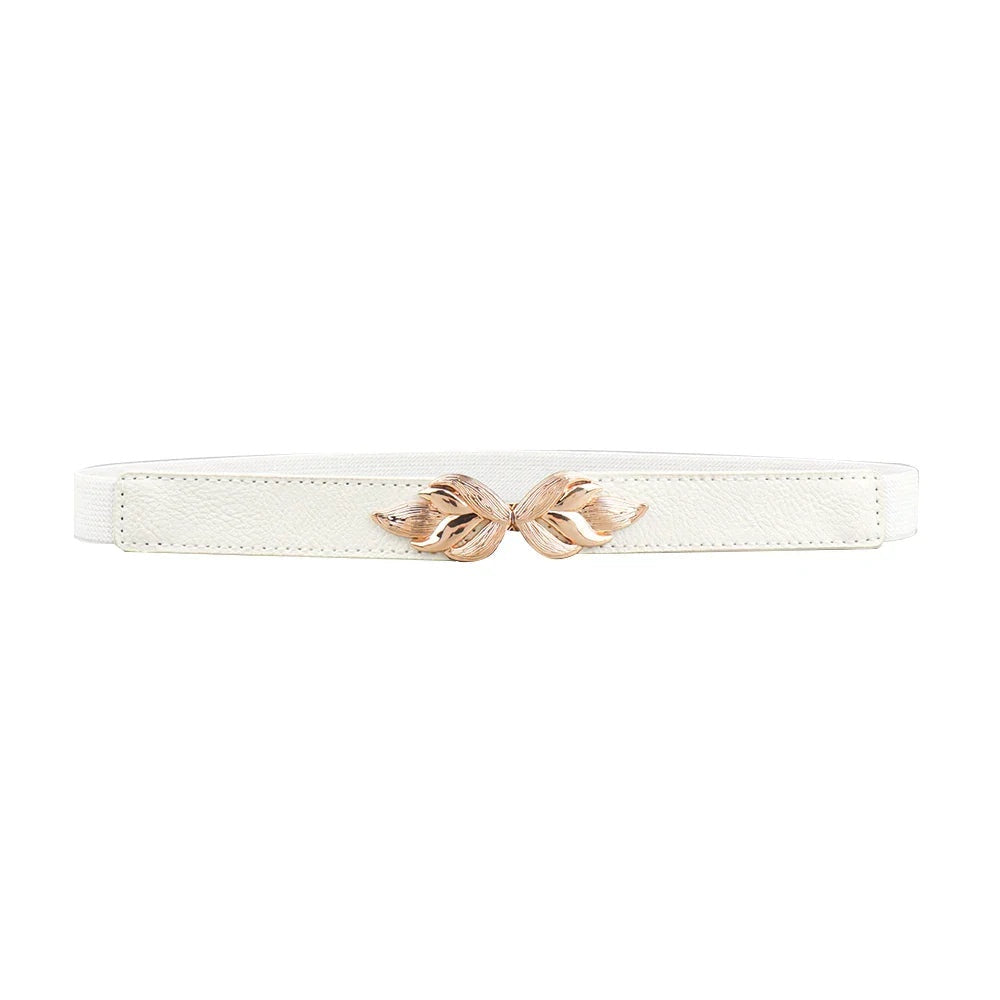 Women's Genuine Leather Belt with Elastic - Amour