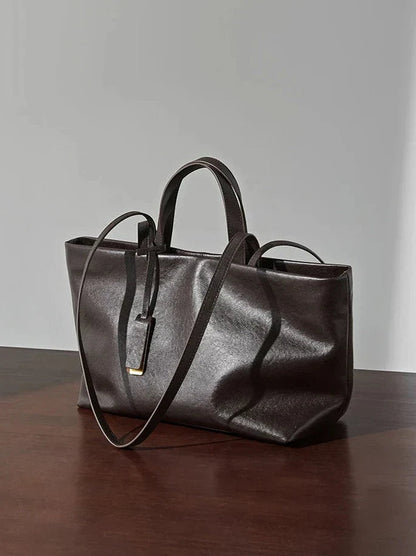 Leather Tote Bag Joana