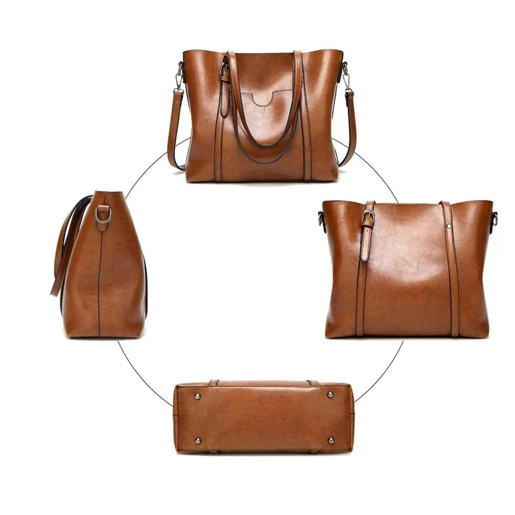 Leather Bag - Glamour