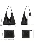 Leather Messenger Bag + Leather Wallet - Manz
