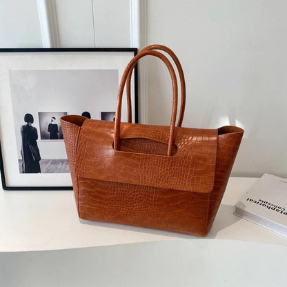 Leather Bag - Clove