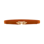 Women's Genuine Leather Belt with Elastic - Amour