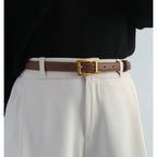 Women's Genuine Leather Belt - Velvet