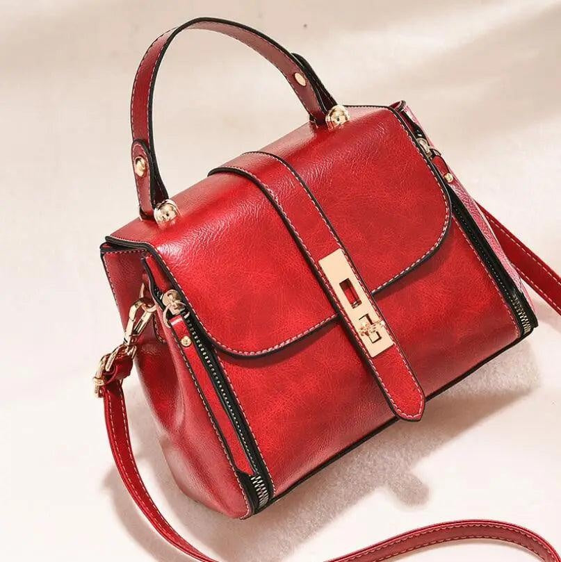 Leather Bag - Nina