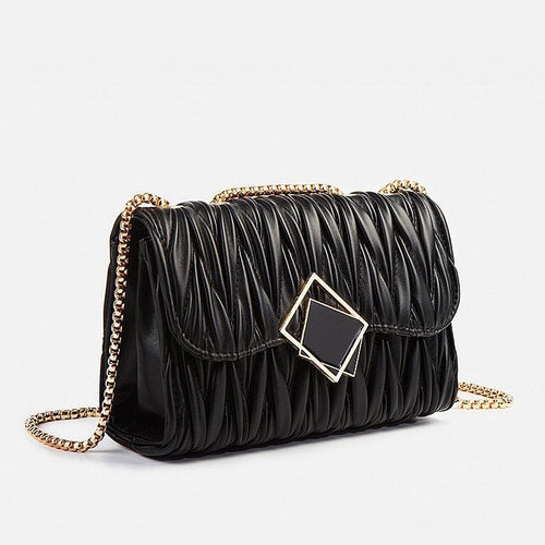 Compact Leather Bag - Vienza