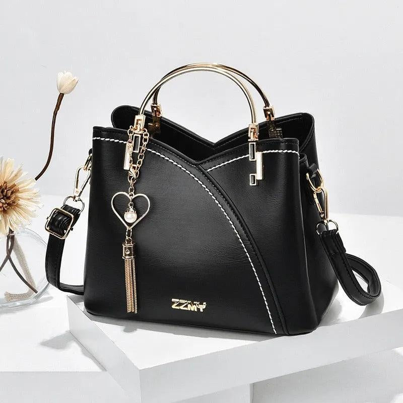 Women's Leather Bag - Florenza