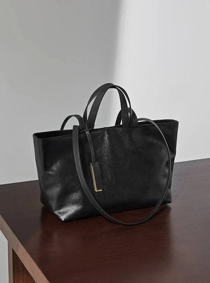 Leather Tote Bag Joana