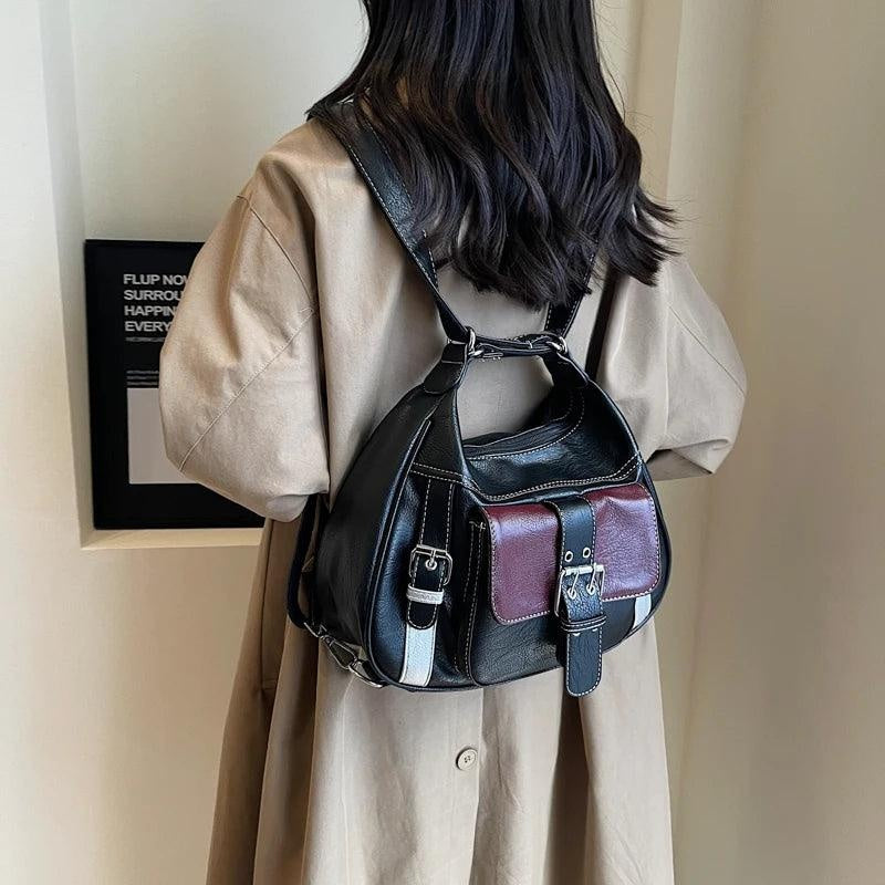 2-in-1 Leather Bag - Sofia