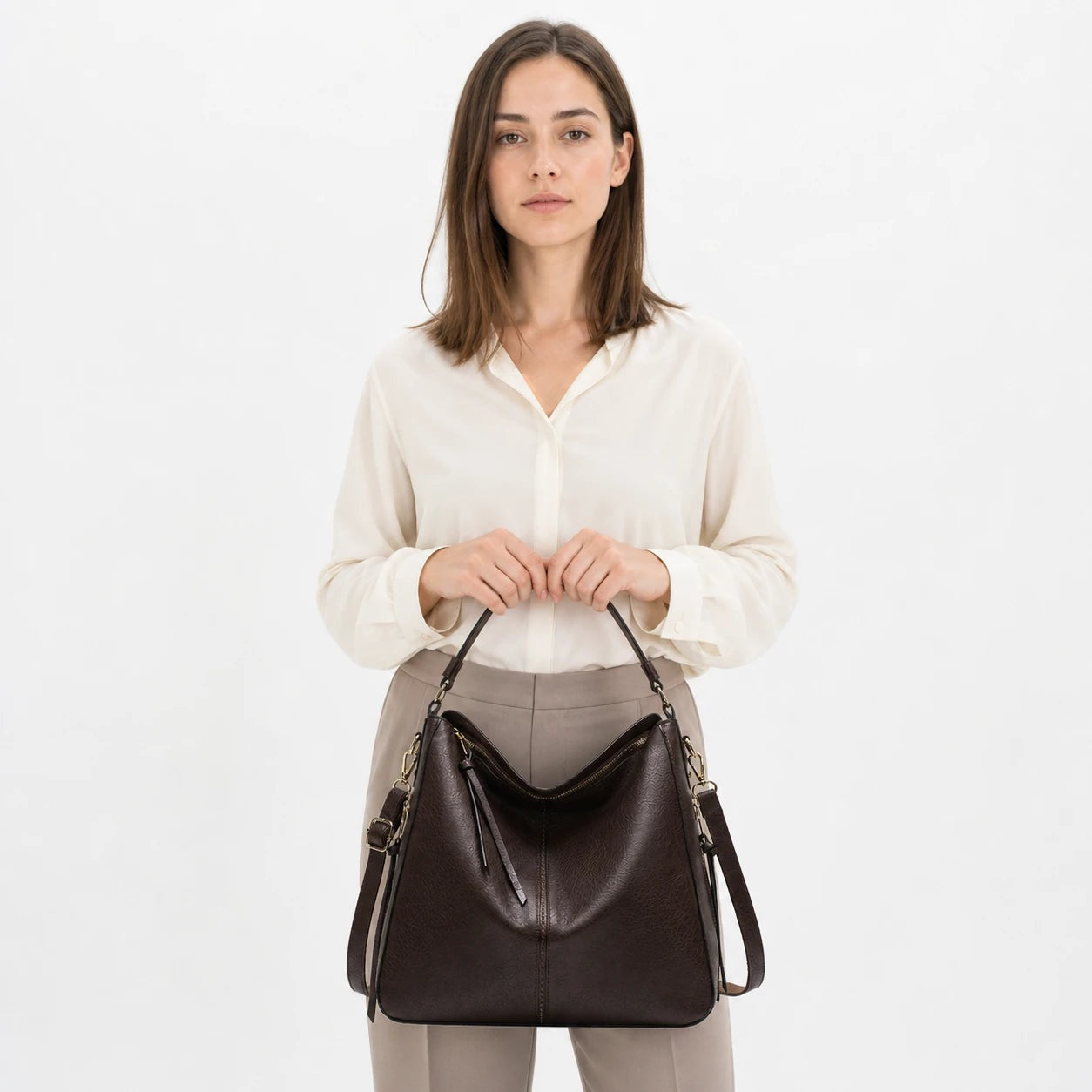 Leather Bag - Mila