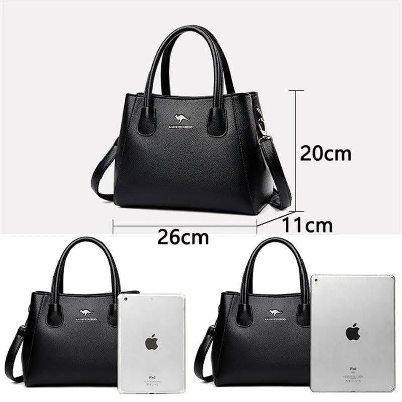 Leather Crossbody Bag - Quality