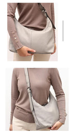 Messenger Style Leather Bag - Agatha